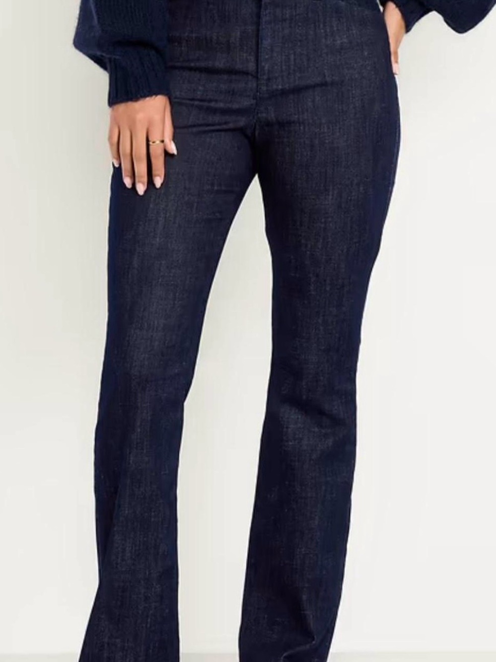 Old Navy Pixie Flare Pants – Women’s Size 12 Tall– Navy – NWT